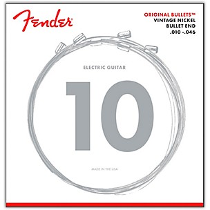 Fender 3150R Original Bullets Pure Nickel Wound Electric Guitar Strings - Regular