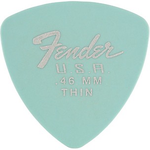 Fender 346 Dura-Tone Delrin Pick (12-Pack), Daphne Blue