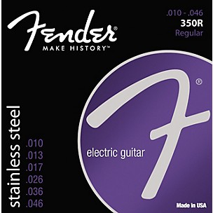 Fender 350R Stainless Steel Electric Guitar Strings