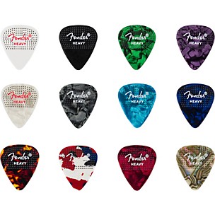 Fender 351 Dotted Celluloid Guitar Picks