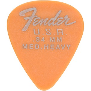 Fender 351 Dura-Tone Delrin Pick (12-Pack), Butterscotch Blonde