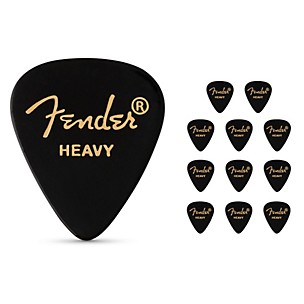 Fender 351 Shape Classic Celluloid Guitar Picks