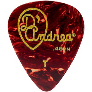 D'Andrea 351 Vintage Celluloid Guitar Picks One Dozen