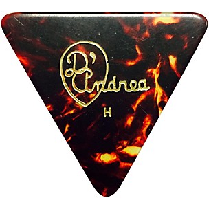 D'Andrea 355 Triangle Celluloid Guitar Picks One Dozen