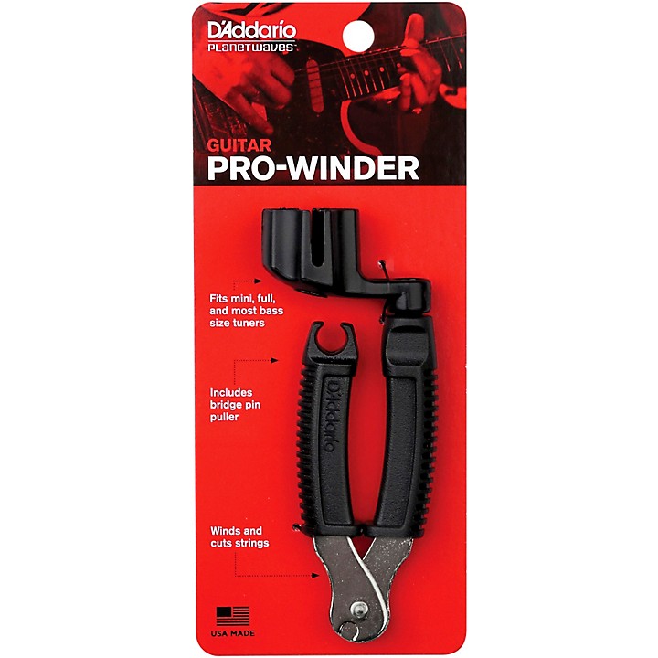 D'Addario Pro-Winder String Winder/Cutter