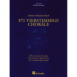 De Haske Music 371 Vierstimmige Chorale (Four-Part Chorales) Concert Band Level 3 Composed by Johann Sebastian Bach