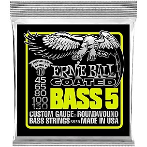 Ernie Ball 3836 Coated Bass Strings - 5-String Bass Strings