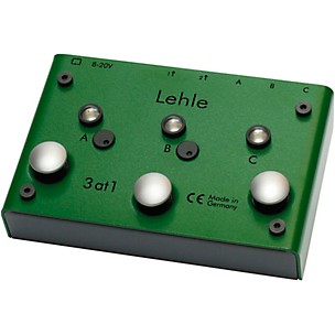 Lehle 3at1 SGoS Switcher With MIDI for 3 Instruments to Amp or Tuner