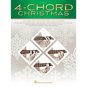 Hal Leonard 4-Chord Christmas (G-C-D-Em) Guitar Songbook