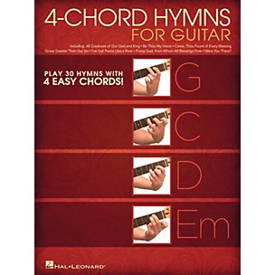 Hal Leonard 4-Chord Hymns for Guitar Guitar Collection Series Softcover