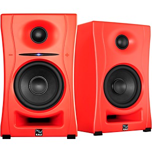 Kali Audio 4 Inch 2-Way powered loudspeaker system w/Bluetooth Red (Pair)
