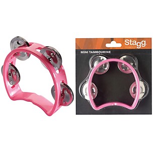 Stagg 4-Jingle Cutaway Tambourine