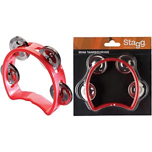 Stagg 4-Jingle Cutaway Tambourine