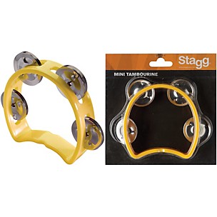 Stagg 4-Jingle Cutaway Tambourine
