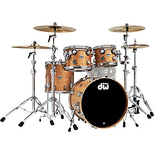 DW 4-Piece Collectors Series Cherry Shell Pack With Chrome Hardware