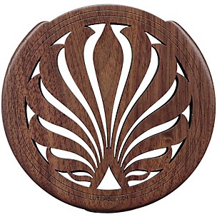 The Lute Hole Company 4" Soundhole Covers for Feedback Control in Maple or Walnut