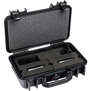 DPA Microphones 4015C Stereo Pair with Clips and Windscreens in Peli Case