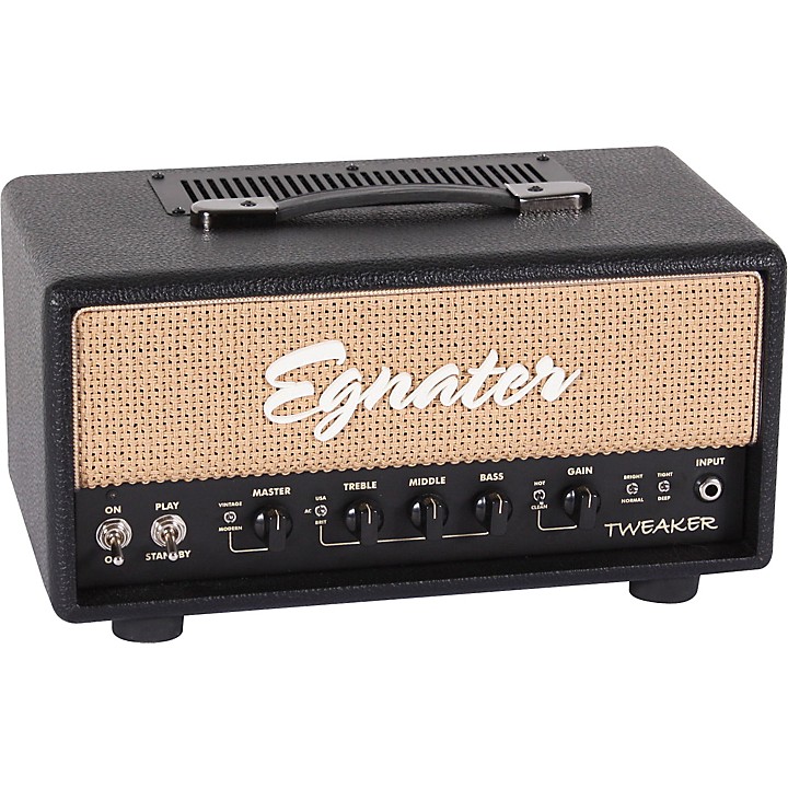 Egnater Tweaker 15W Tube Guitar Amp Head Black, Beige | Music & Arts