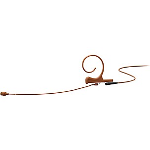 DPA Microphones 4266 CORE Omni Flex Earset Mic, 110 mm Boom, Brown, MicroDot