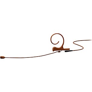 DPA Microphones 4288 CORE Directional Flex Earset Mic, 120 mm Boom, Brown, Mini-Jack