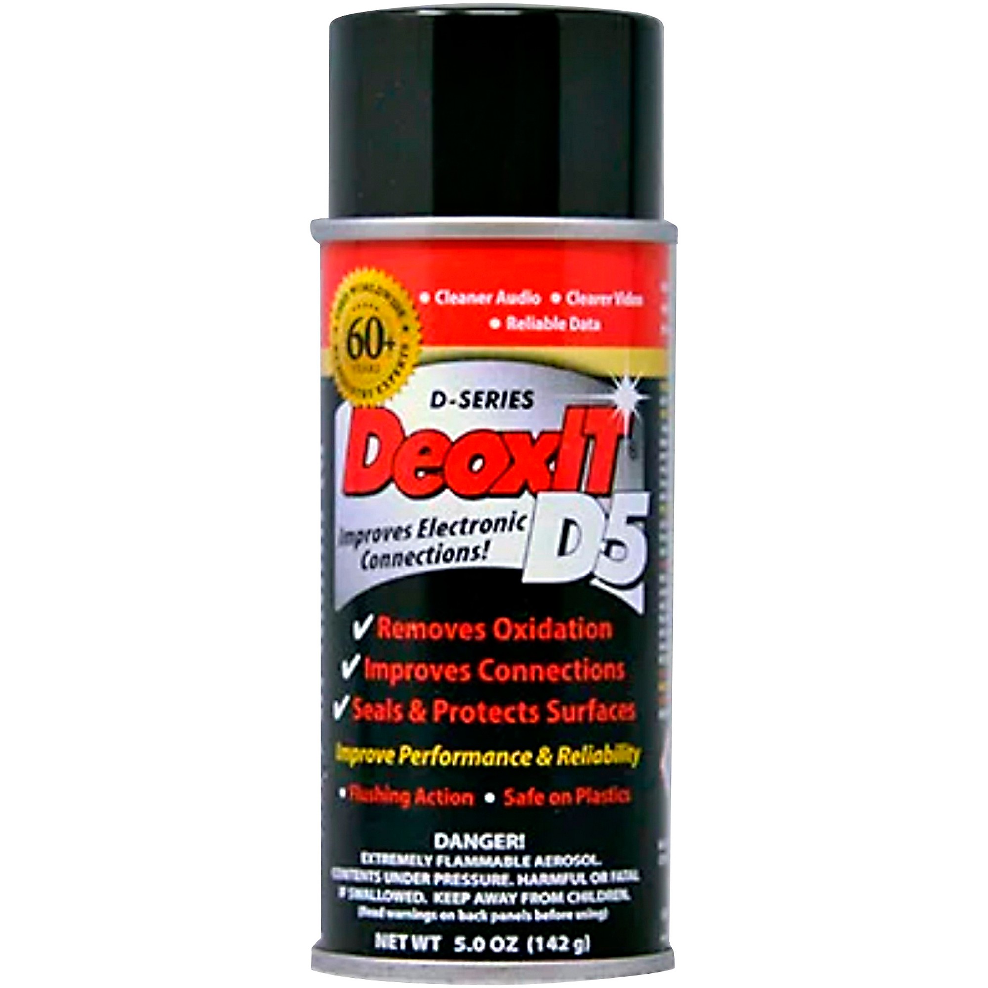Caig Hosa D5S6 Deoxit Contact Cleaner Spray - 5 oz can