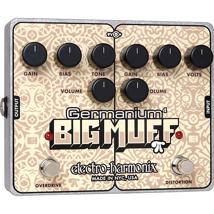 Electro-Harmonix Germanium 4 Big Muff Pi Overdrive and Distortion