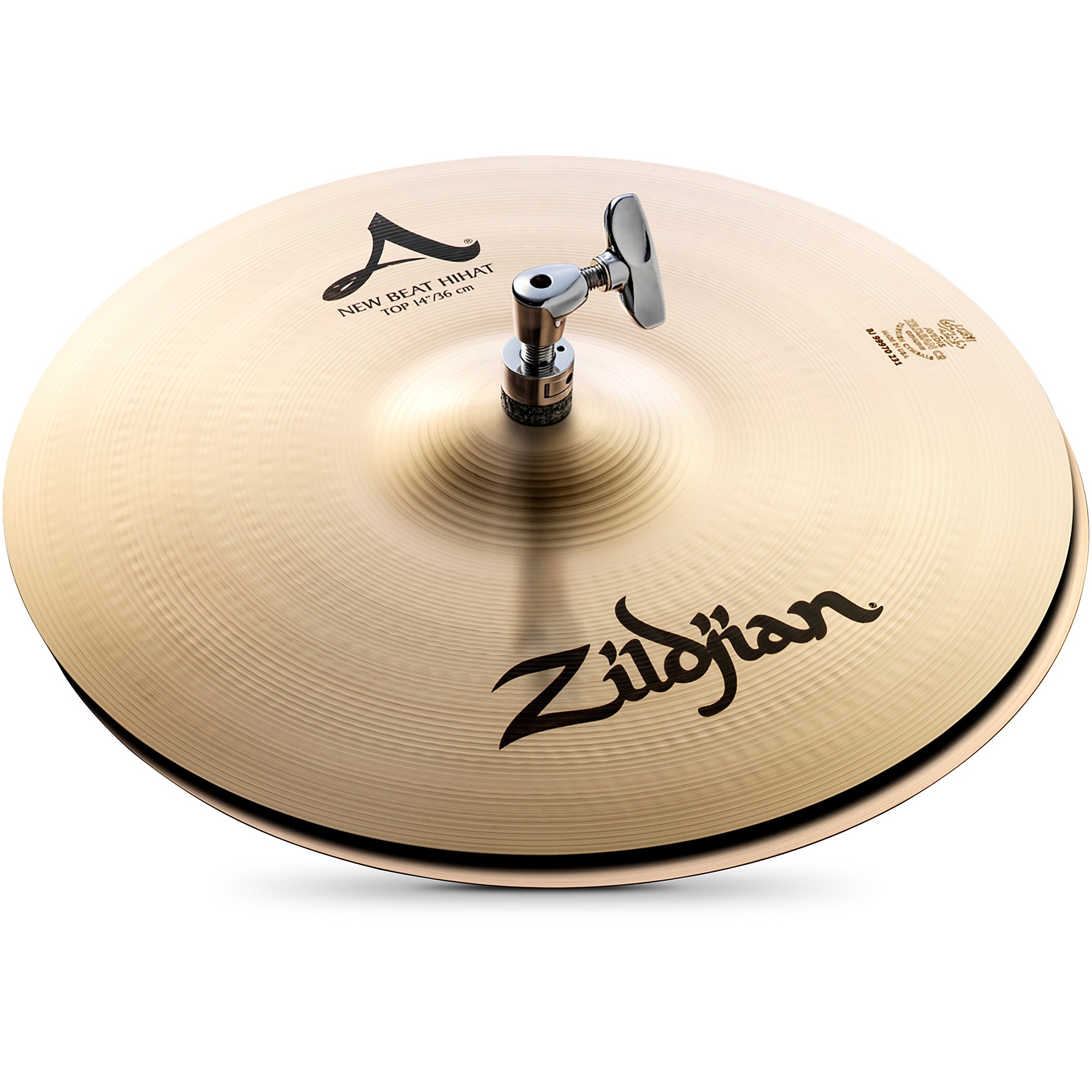 A Zildjian New Beat Medium Thin Ride Set - 打楽器