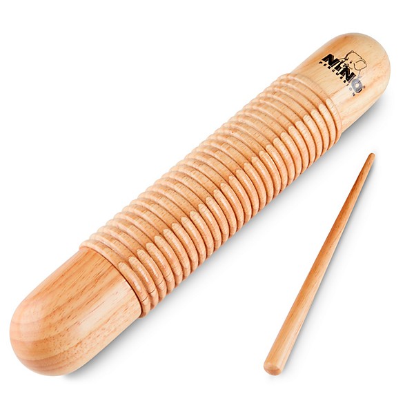 Nino Wood Guiro with Scraper Music & Arts