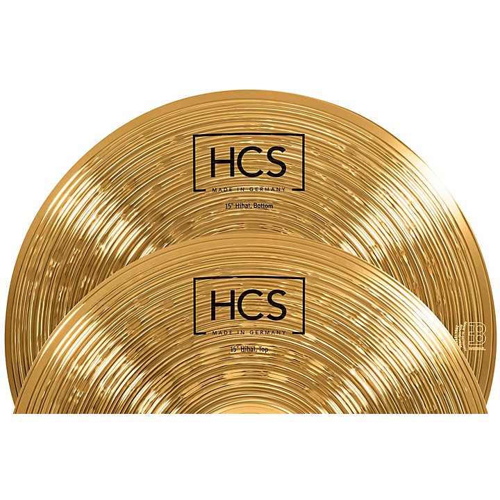 MEINL HCS Hi-Hat Cymbal Pair 15 in. | Music & Arts