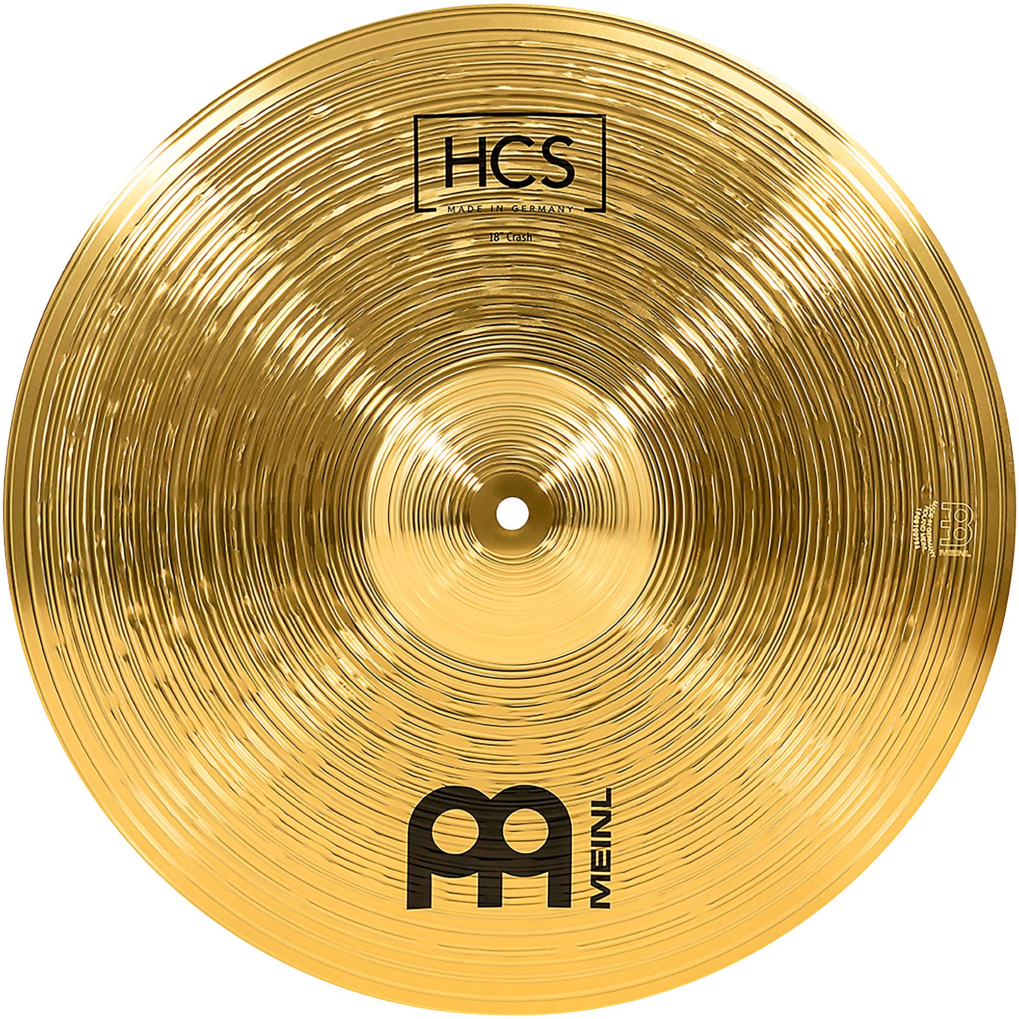 Meinl HCS シンバル MEINL HCS Crash Cymbal | Music & Arts