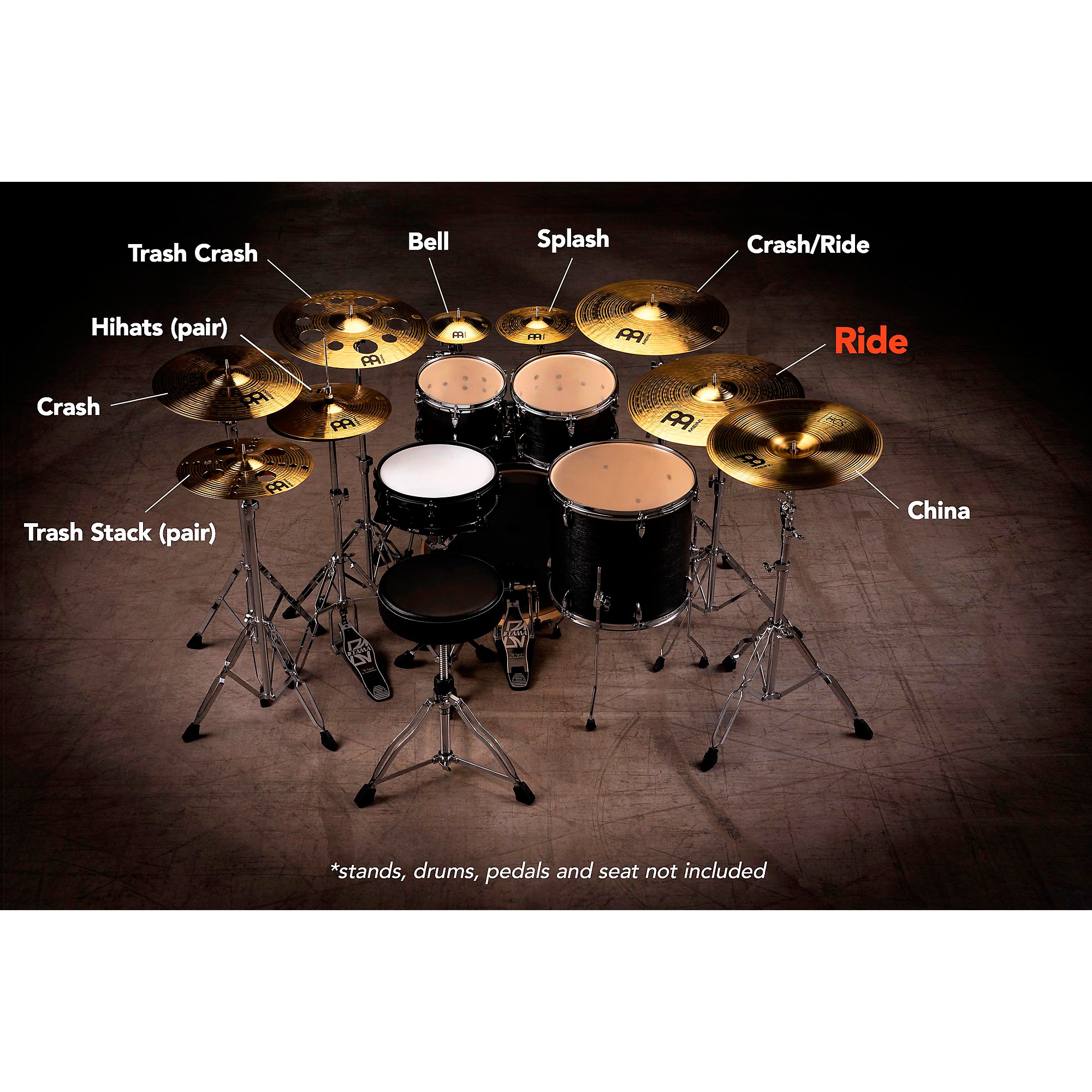 MEINL HCS Ride Cymbal - 20 In | Music & Arts