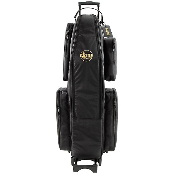 Gard Saxophone Wheelie Bag in Synthetic with Leather Trim Music & Arts