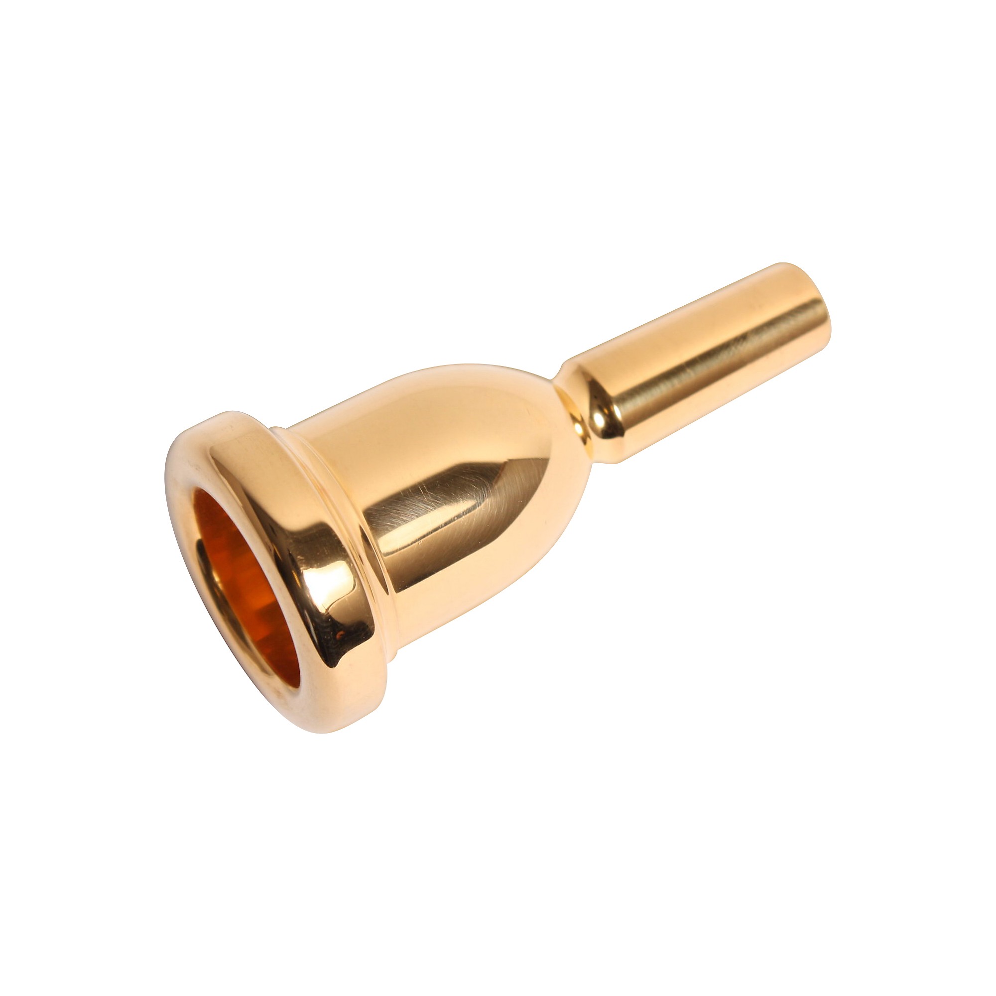 Bach Mega Tone Large Shank Trombone Mouthpiece in Gold | Music & Arts