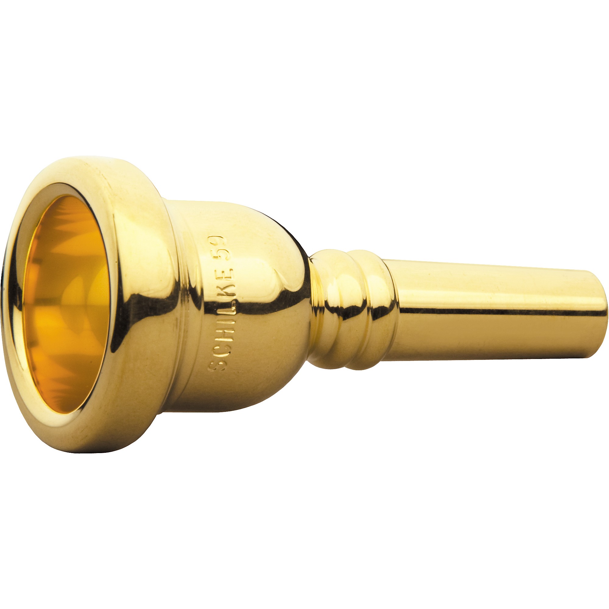 Schilke Standard Series Large Shank Trombone Mouthpiece in Gold | Music &  Arts