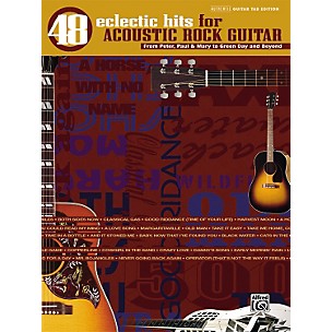 Alfred 48 Eclectic Hits for Acoustic Rock Guitar Tab Songbook