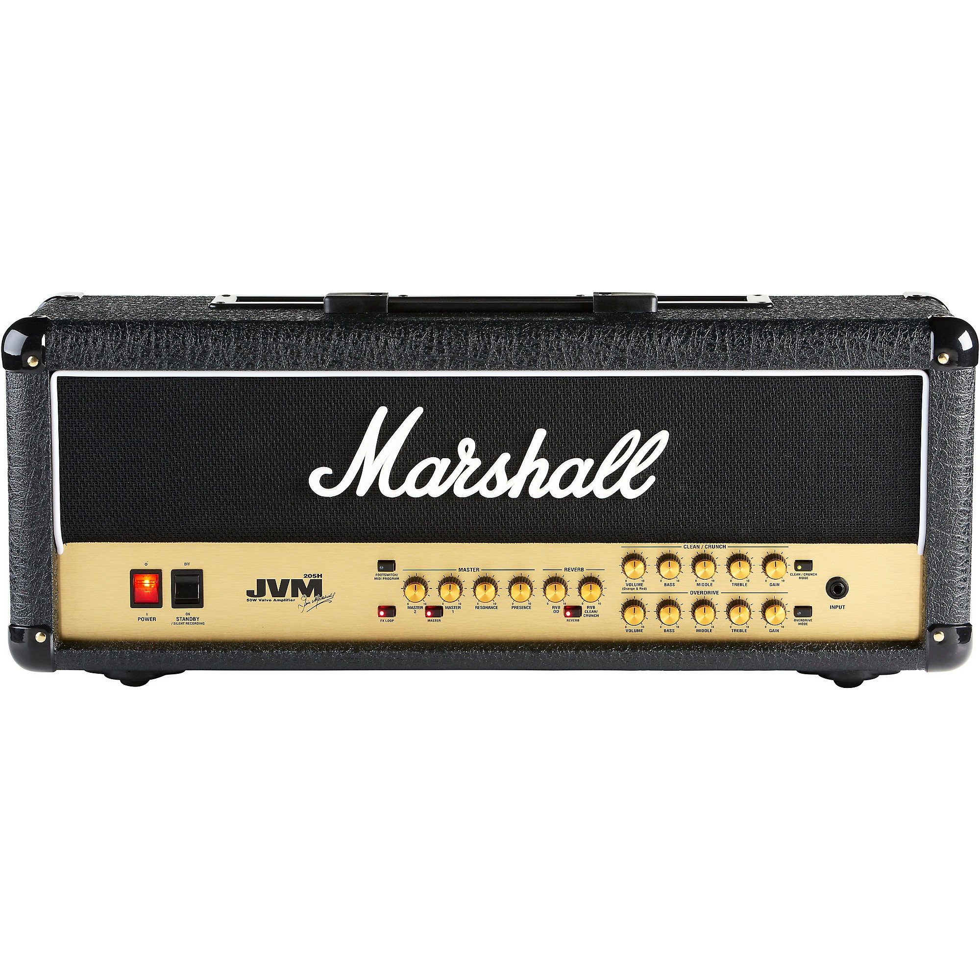 Marshall JVM Series JVM205H 50W Tube Guitar Amp Head | Music & Arts