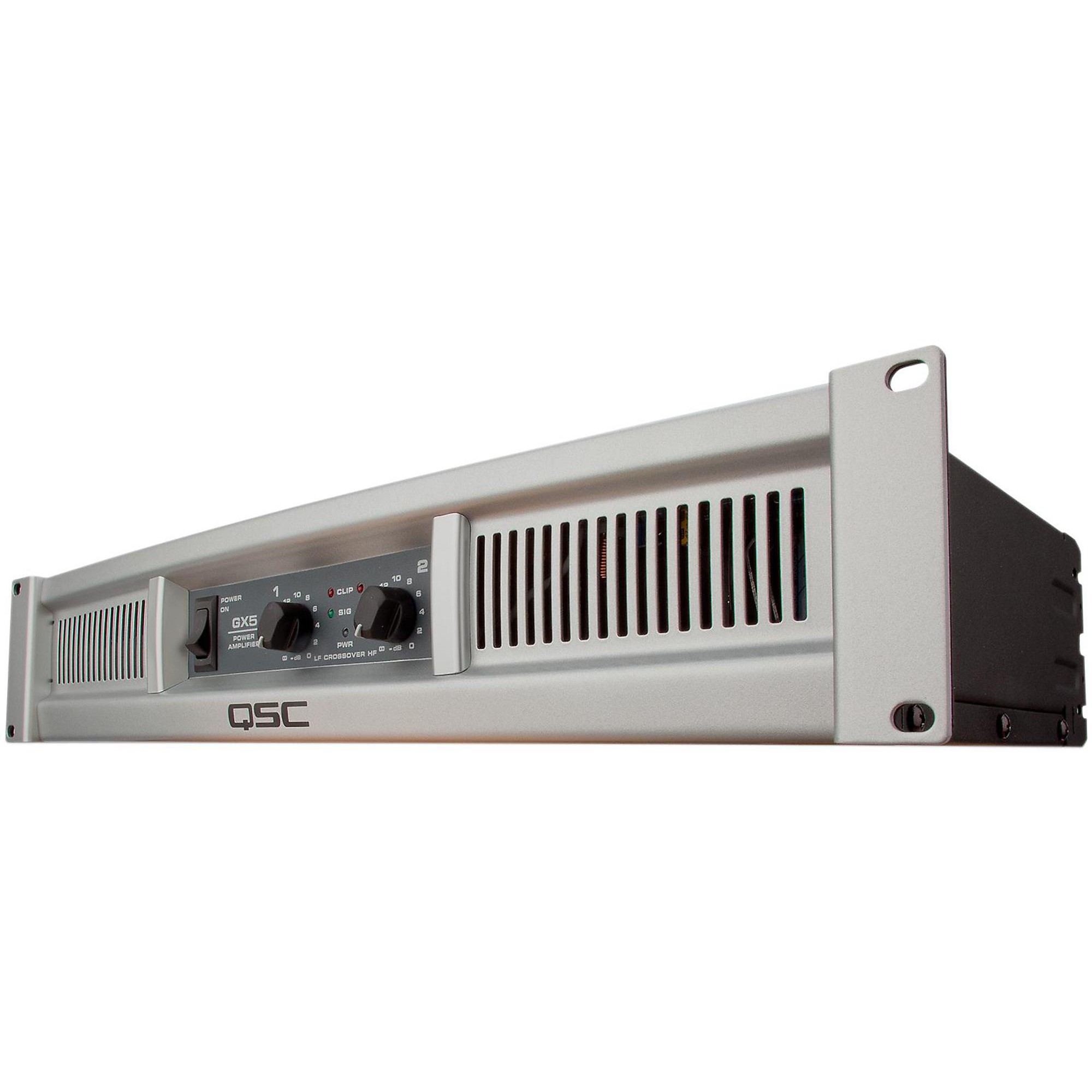 QSC GX5 パワーアンプ QSC GX5 Stereo Power Amplifier | Music & Arts