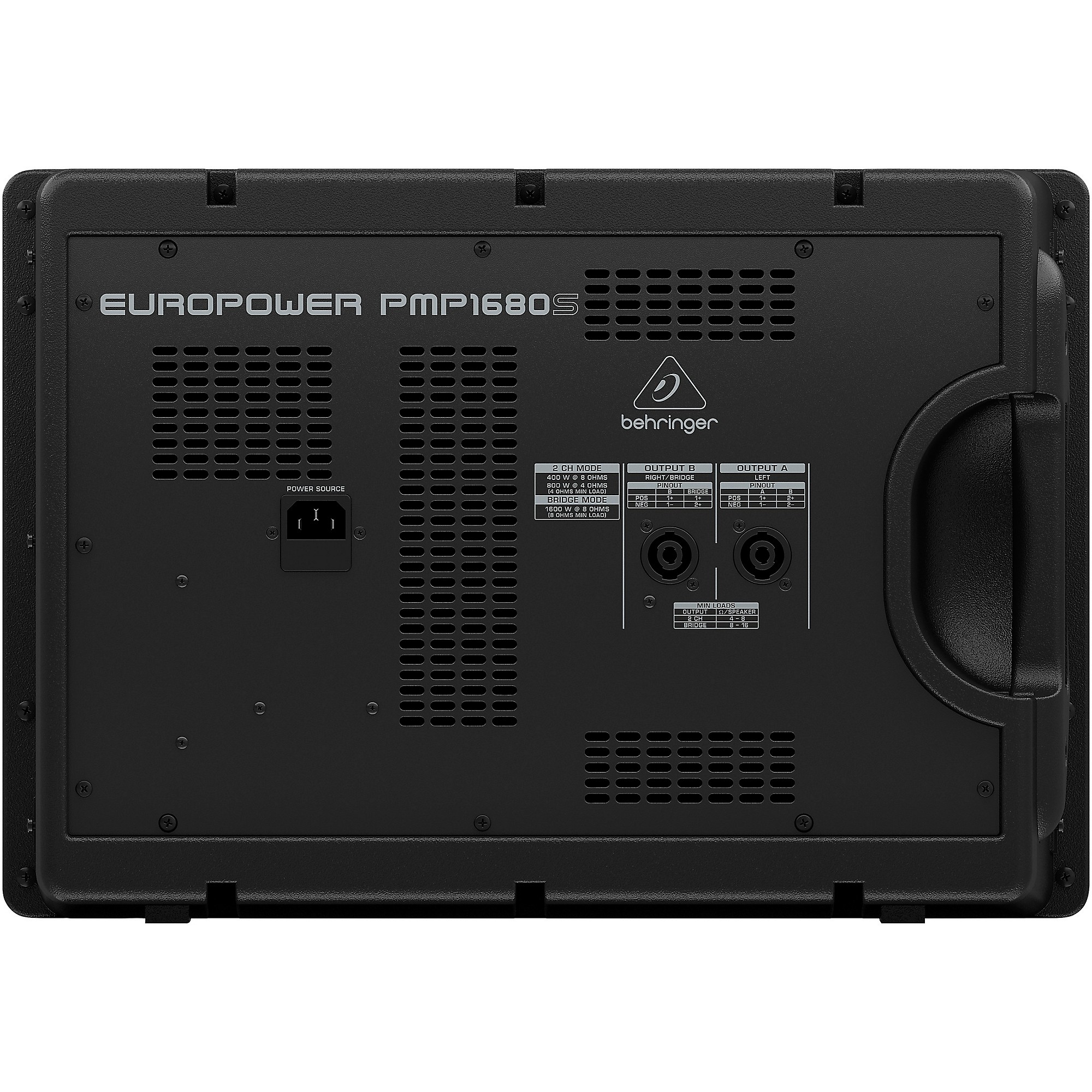 Behringer EUROPOWER PMP1680S 10-Channel 1,600W Powered Mixer