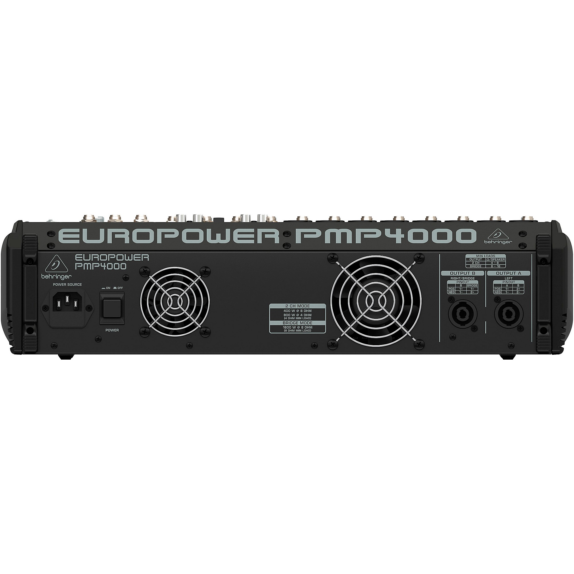 【送料無料】BEHRINGER EUROPOWER PMP4000パワードミキサ BEHRINGER ( ベリンガー ) PMP4000 EUROPOWER パワードミキサー 送料