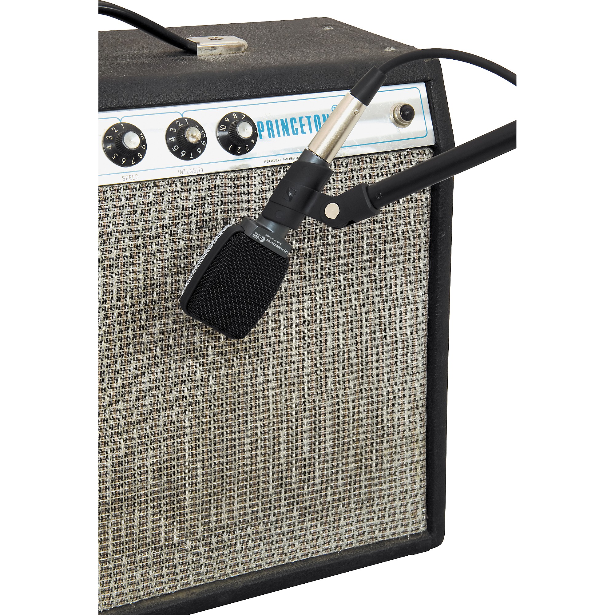 Sennheiser e 609 Dynamic Guitar Mic With Stand and Cable | Music