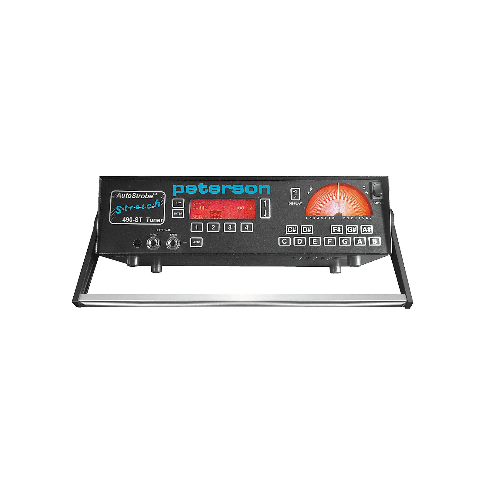 Peterson 490-ST AutoStrobe Tuner With Stretch Tuning | Music