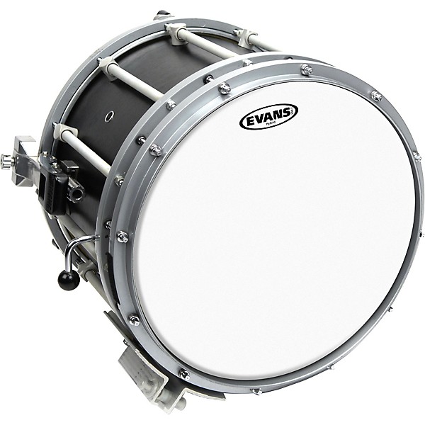 evans marching snare