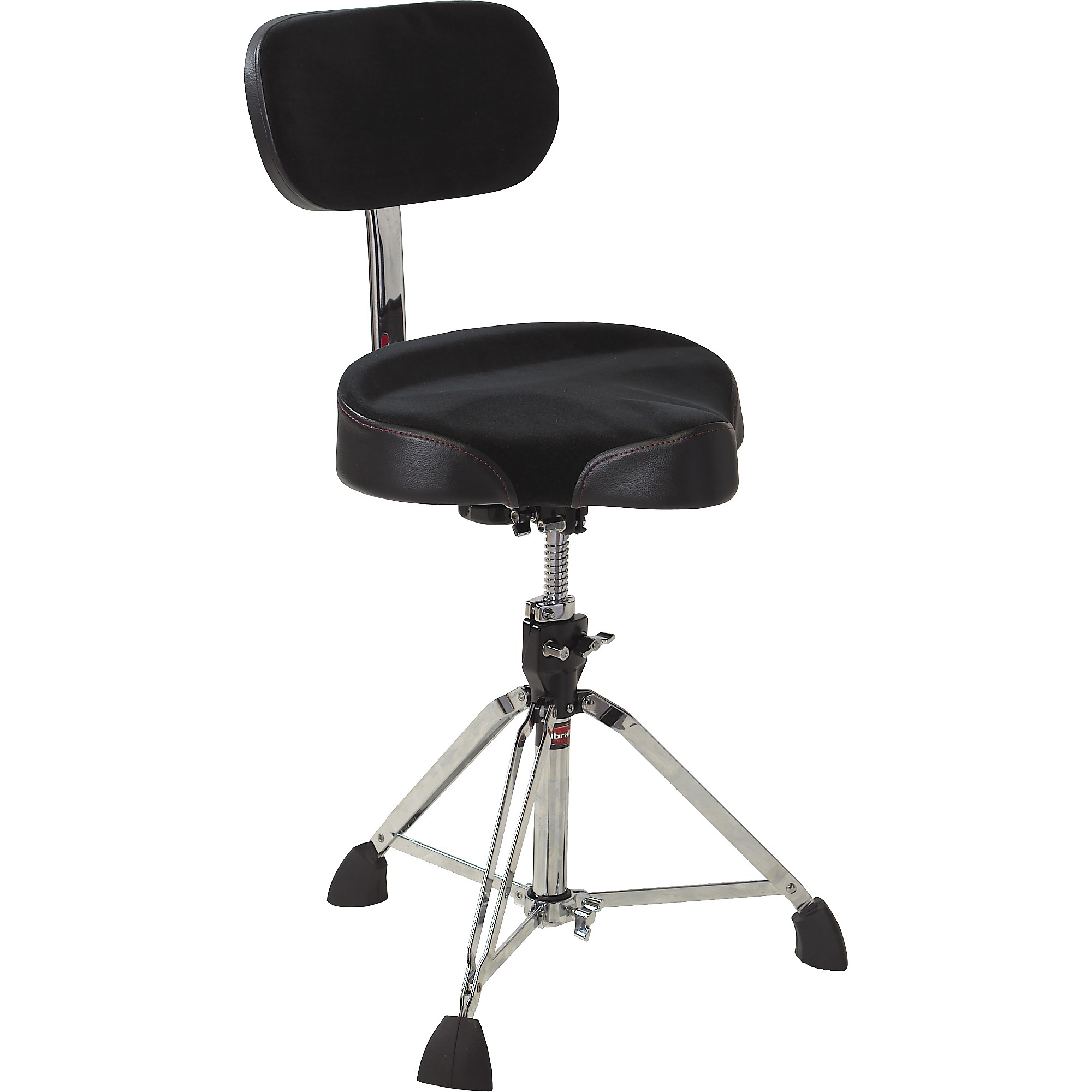 thumbnail image 2 of EASTROCK Drum Throne With Backrest - Height Adjustable Motorcycle Style Drum Stool, 350lb Capacity 2 of 5