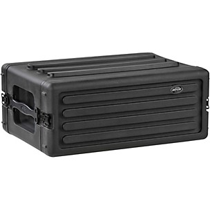 SKB 4U Shallow Roto Rack With Steel Rails Front/Back Case