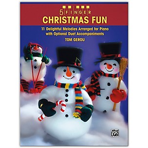 Alfred 5 Finger Christmas Fun Piano Elementary