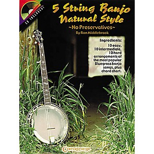 Centerstream Publishing 5 String Banjo Natural Style Book/CD