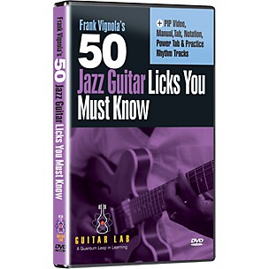 eMedia 50 Jazz Guitar Licks You Must Know (DVD)