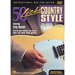 Hal Leonard 50 Licks Country Style DVD