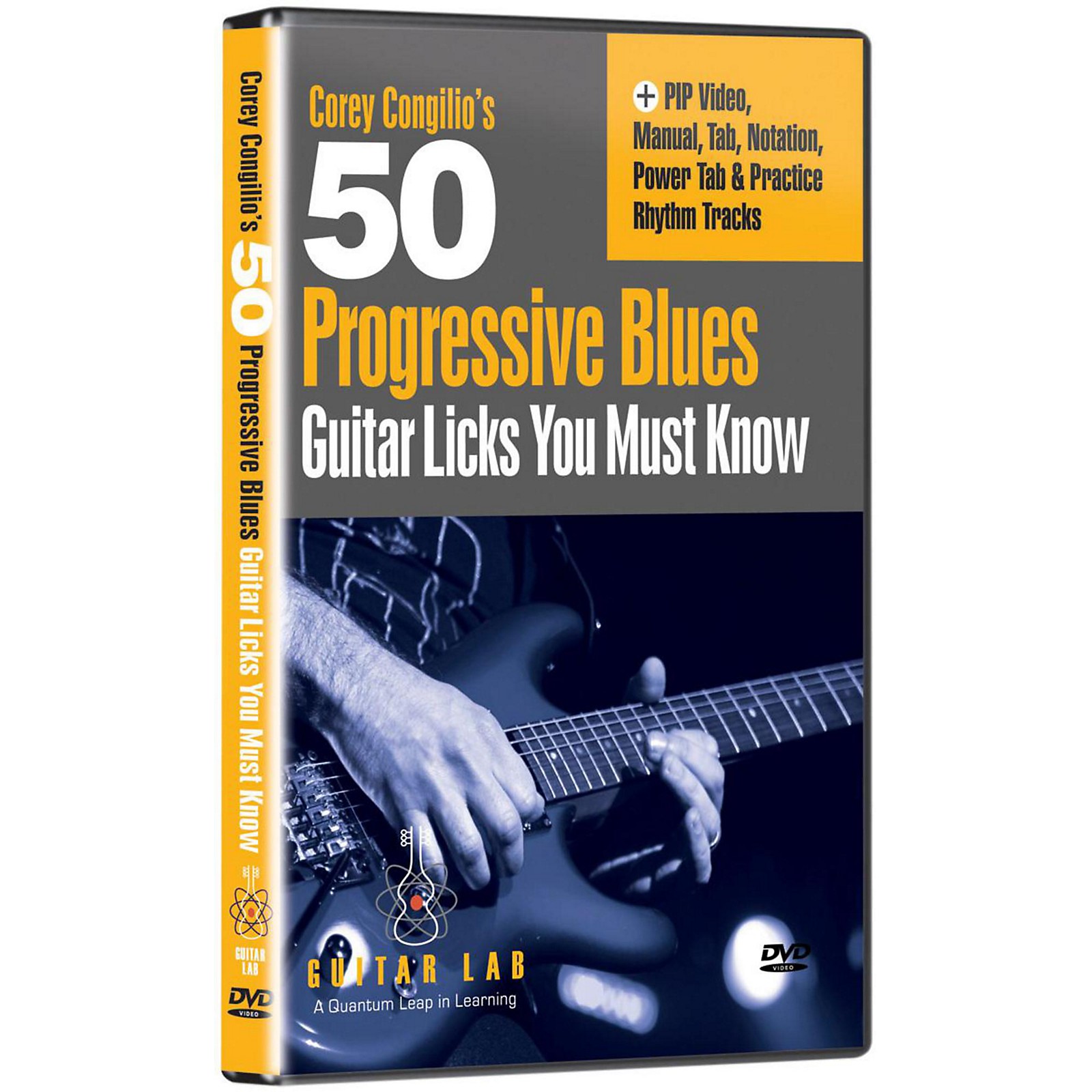 eMedia 50 Progressive Blues Licks You Must Know DVD | Music & Arts