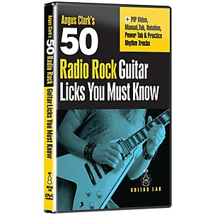 eMedia 50 Radio Rock Guitar Licks You Must Know DVD